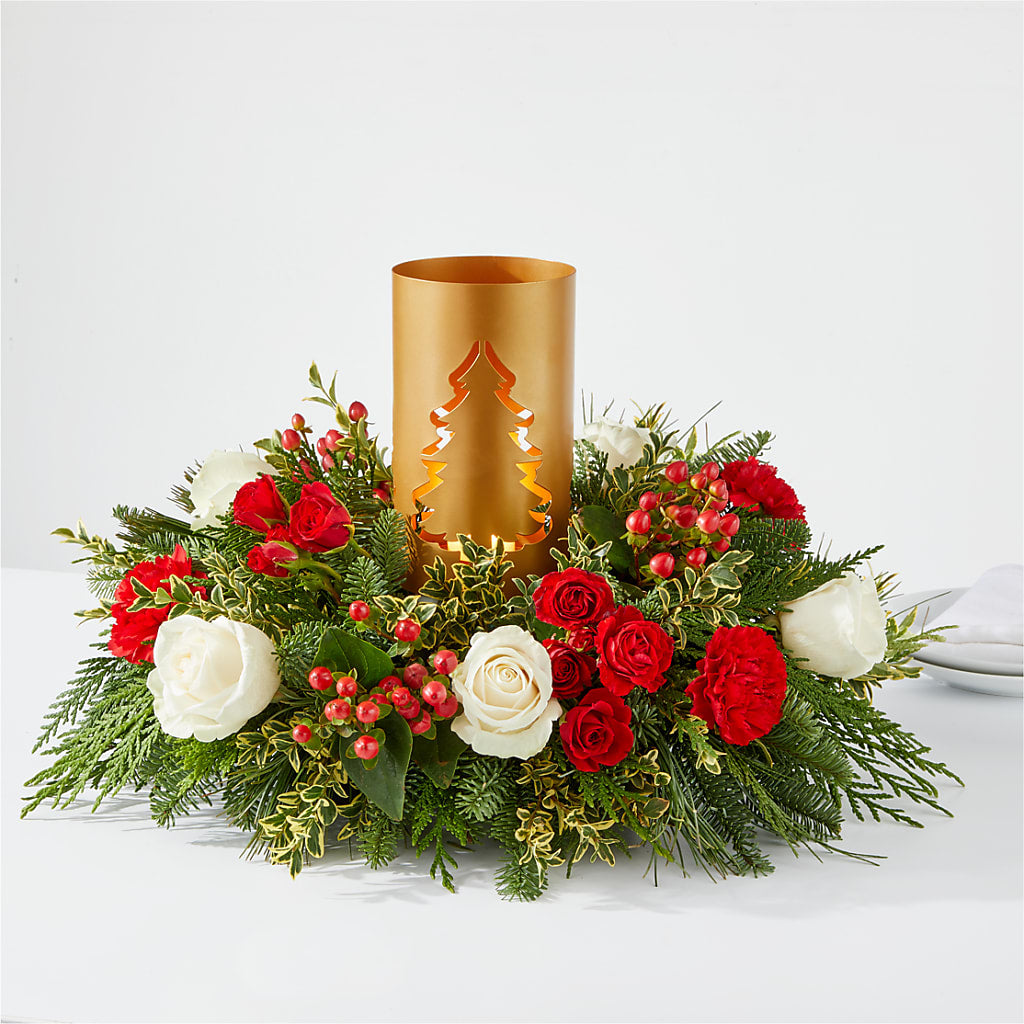 December Dreams Centerpiece – QUASTHOFF'S FLOWERS, River Grove IL