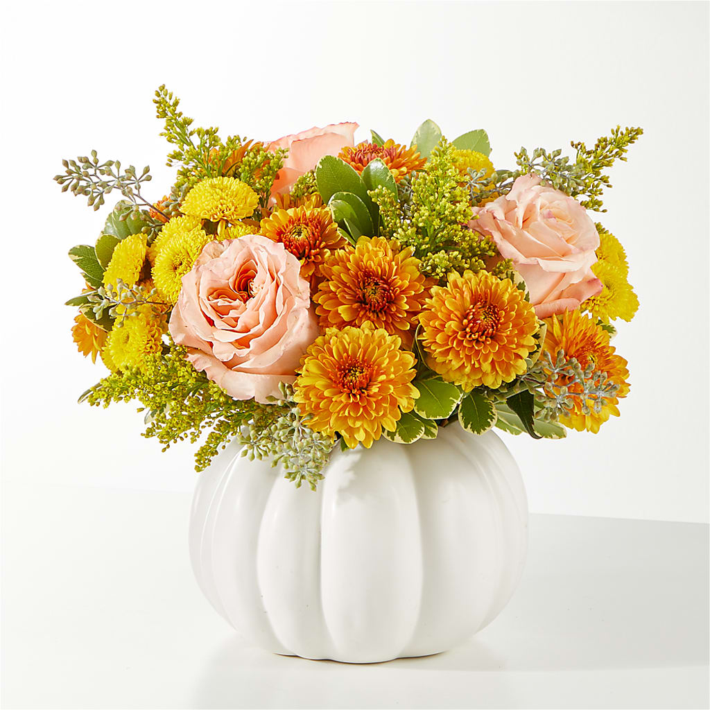 Peachy Pumpkin – QUASTHOFF'S FLOWERS, River Grove IL