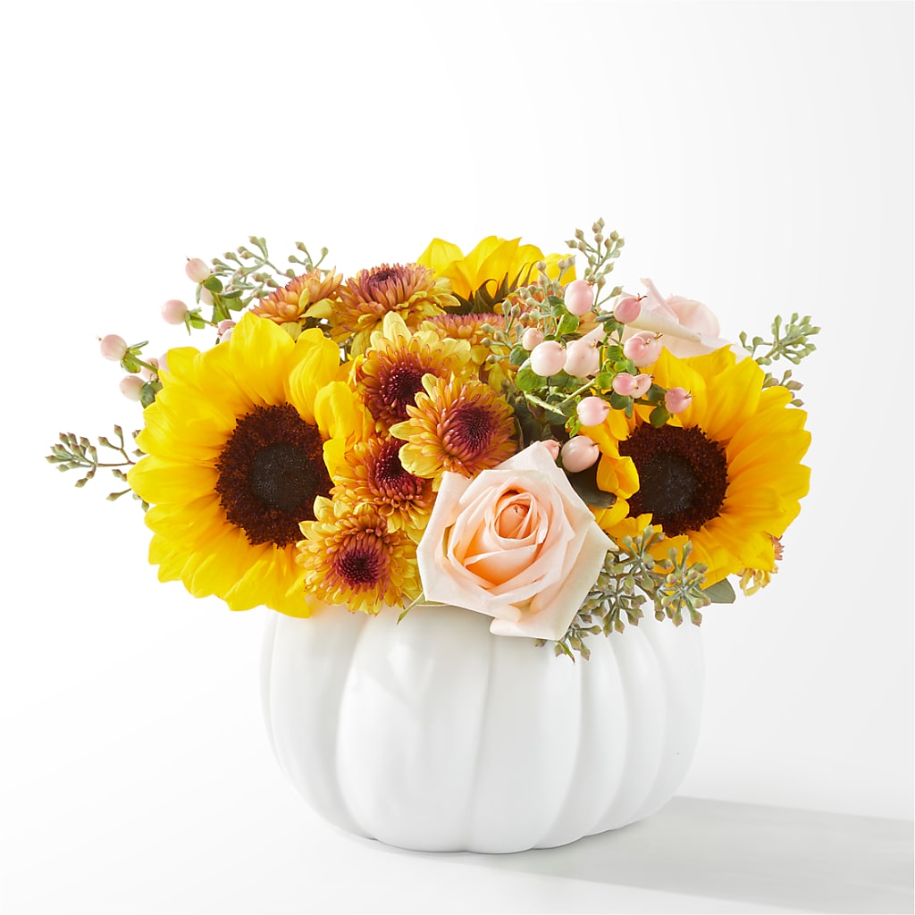 Pumpkin to Talk About Bouquet – QUASTHOFF'S FLOWERS, River Grove IL