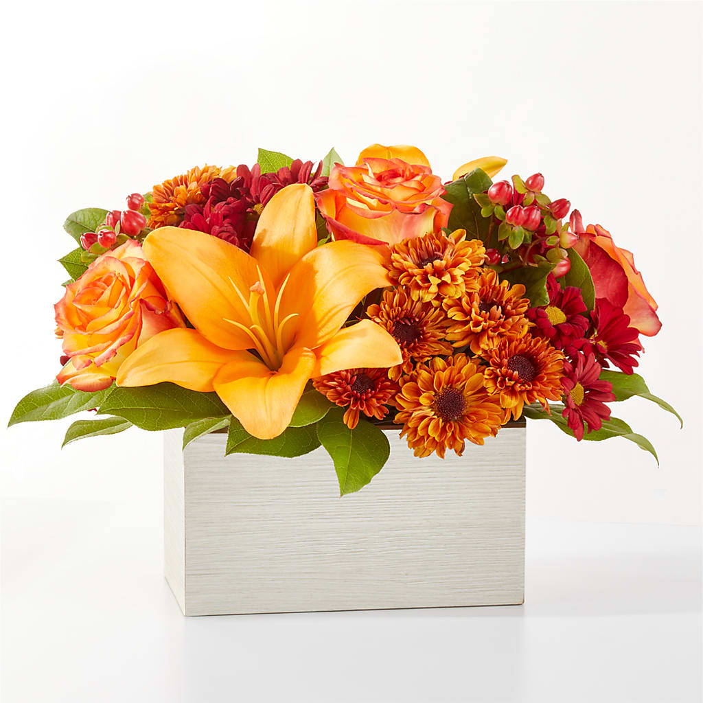 Backyard Bonfire Bouquet – QUASTHOFF'S FLOWERS, River Grove IL