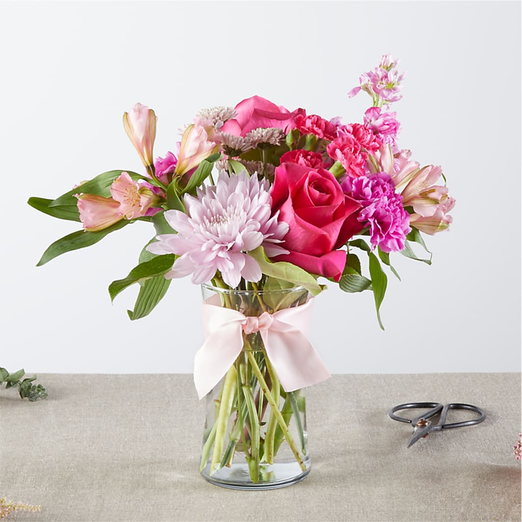 Pink Ribbon - A Florist Original – QUASTHOFF'S FLOWERS, River Grove IL