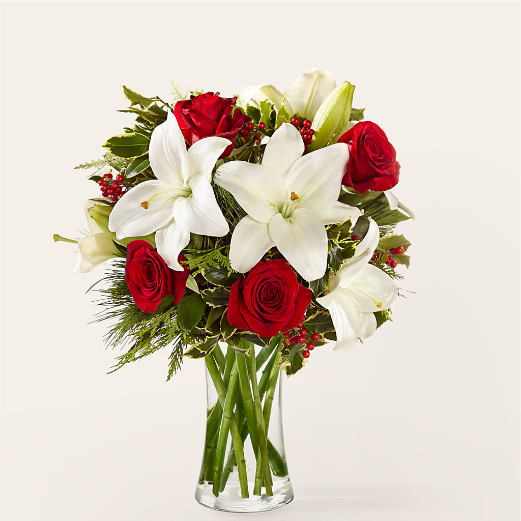 Sparkling Snowflakes Bouquet – QUASTHOFF'S FLOWERS, River Grove IL