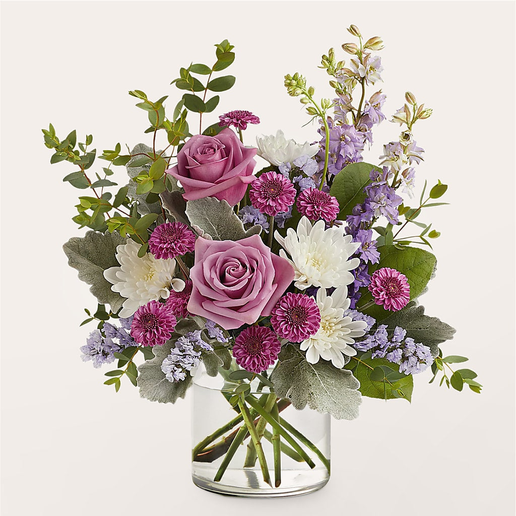Violet Frost Bouquet – QUASTHOFF'S FLOWERS, River Grove IL