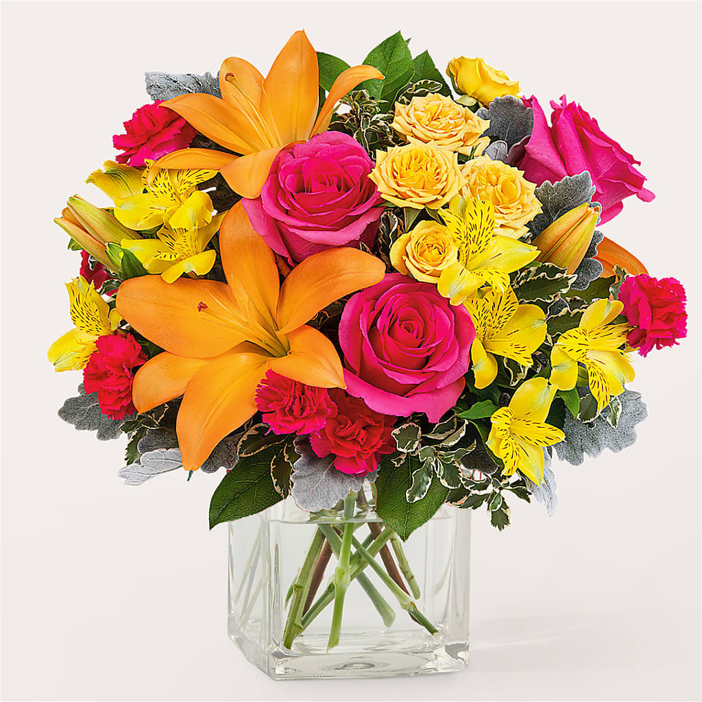 To the Tropics Bouquet – QUASTHOFF'S FLOWERS, River Grove IL