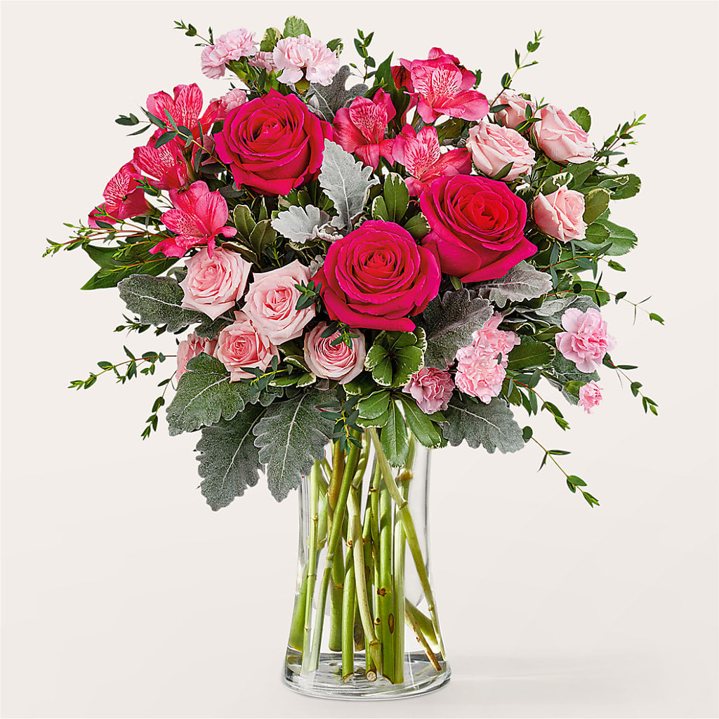 Tickled Pink Bouquet – QUASTHOFF'S FLOWERS, River Grove IL