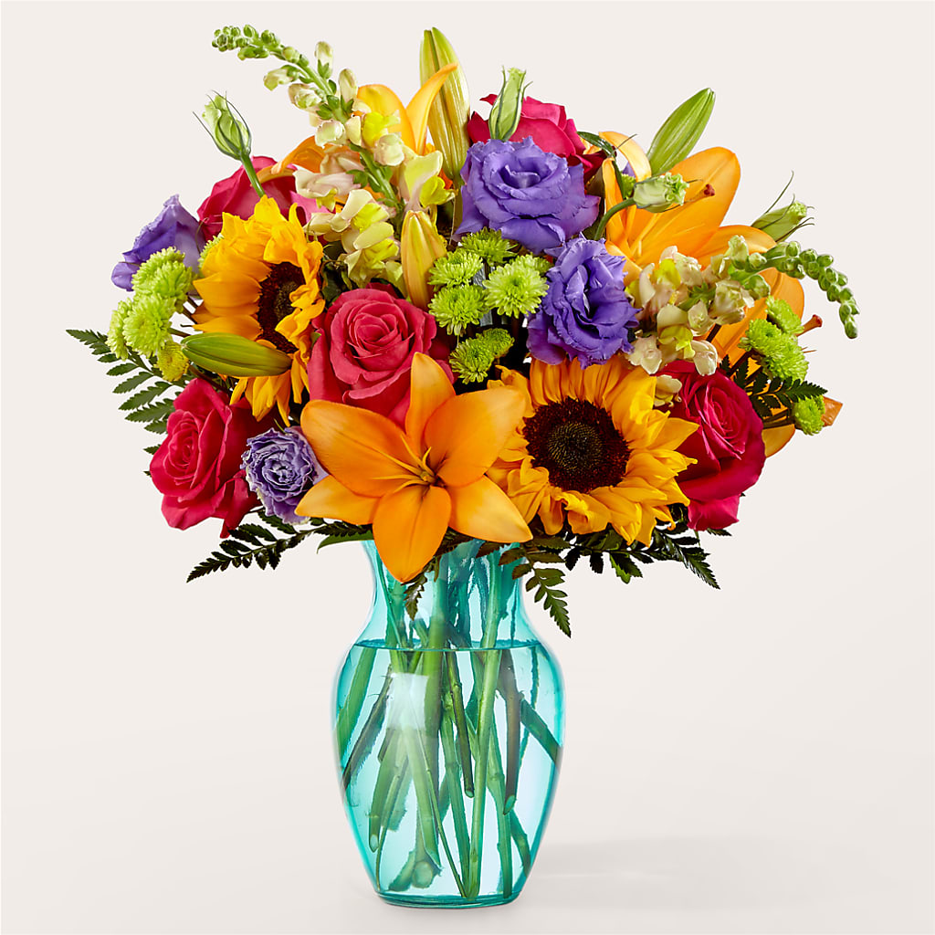Double Rainbow Bouquet – QUASTHOFF'S FLOWERS, River Grove IL