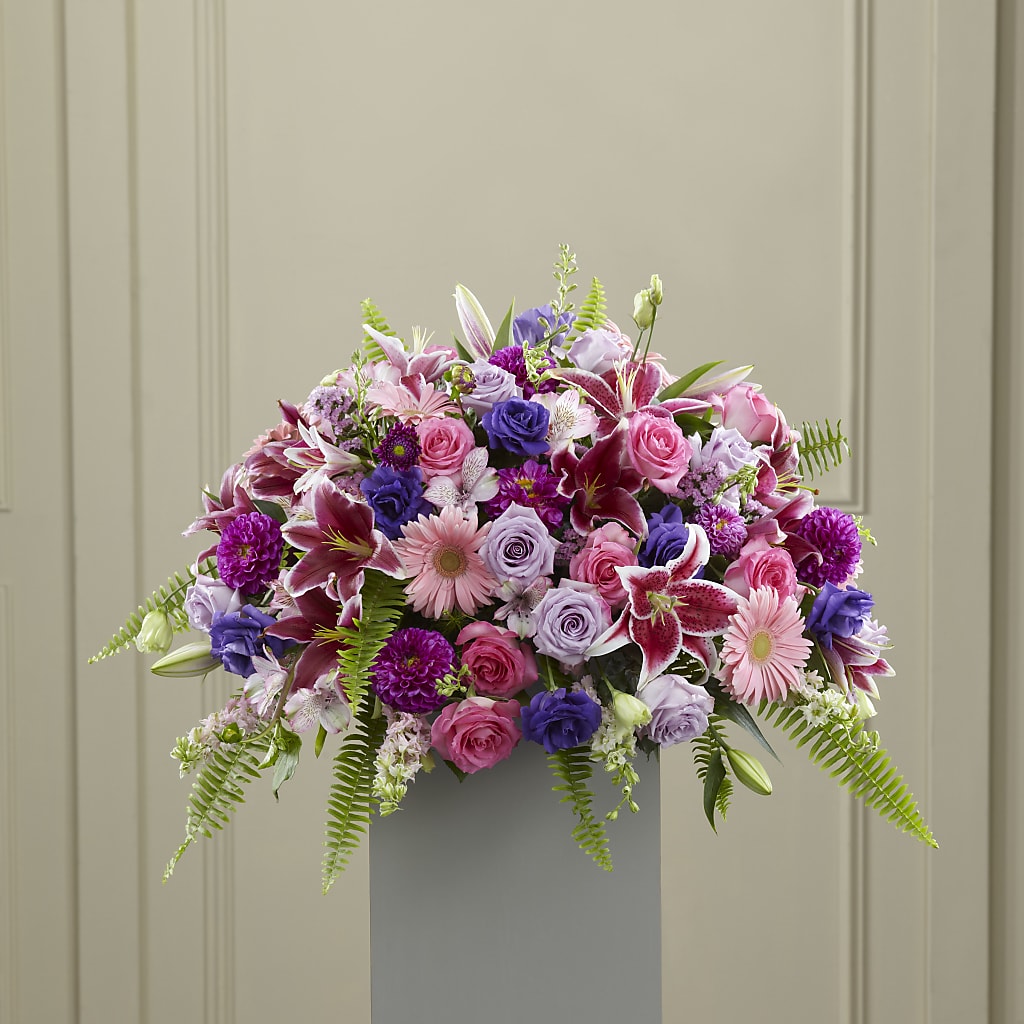 Fare Thee Well Pedestal – QUASTHOFF'S FLOWERS, River Grove IL