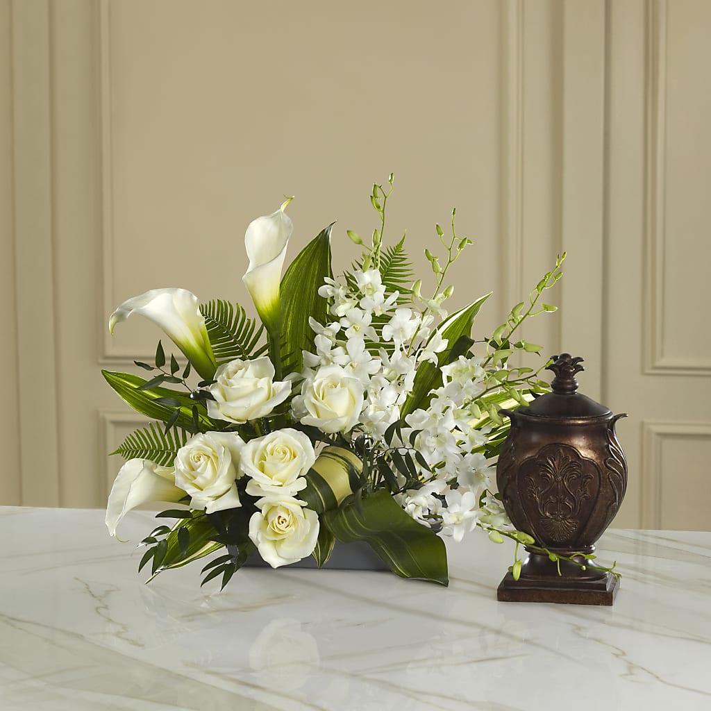 At Peace Arrangement – QUASTHOFF'S FLOWERS, River Grove IL