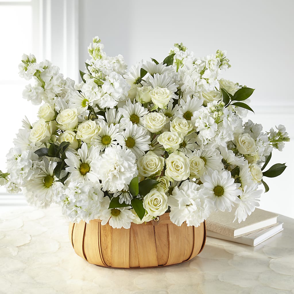 Graceful Garden Basket – QUASTHOFF'S FLOWERS, River Grove IL