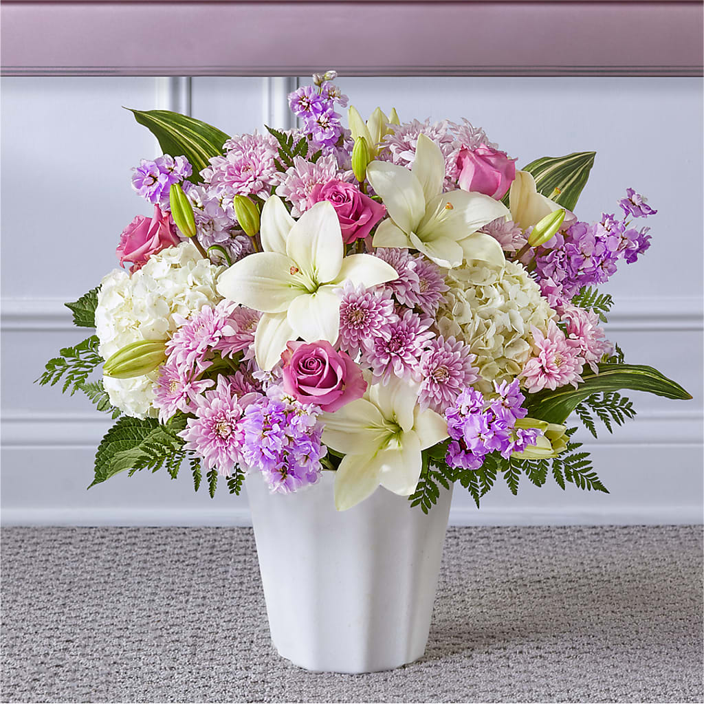 Heaven Sent Floor Basket – QUASTHOFF'S FLOWERS, River Grove IL