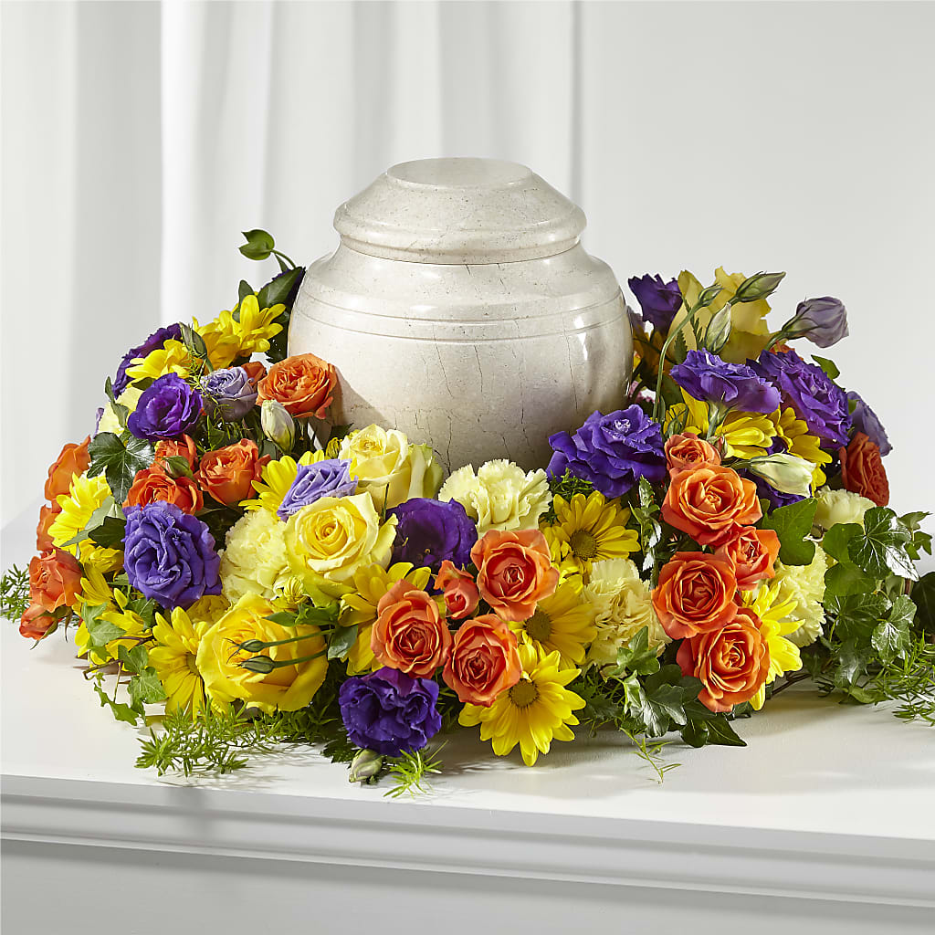Blossoms of Remembrance Cremation Adornment – QUASTHOFF'S FLOWERS, River Grove IL