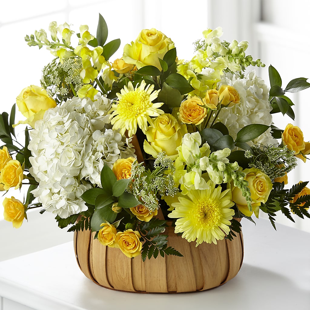 Rustic Remembrance Basket – QUASTHOFF'S FLOWERS, River Grove IL