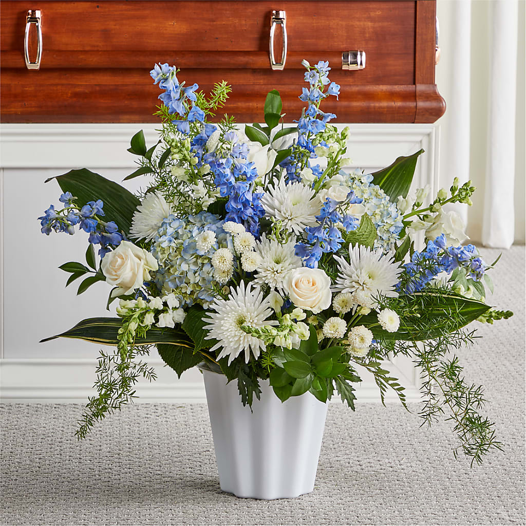 Everlasting Memories Floor Basket – QUASTHOFF'S FLOWERS, River Grove IL