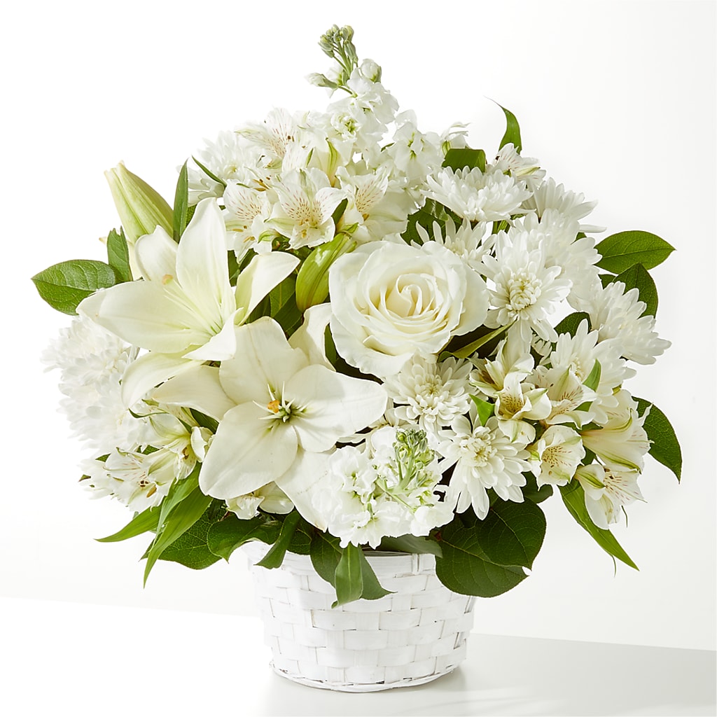 Peaceful Reflections Arrangement – QUASTHOFF'S FLOWERS, River Grove IL