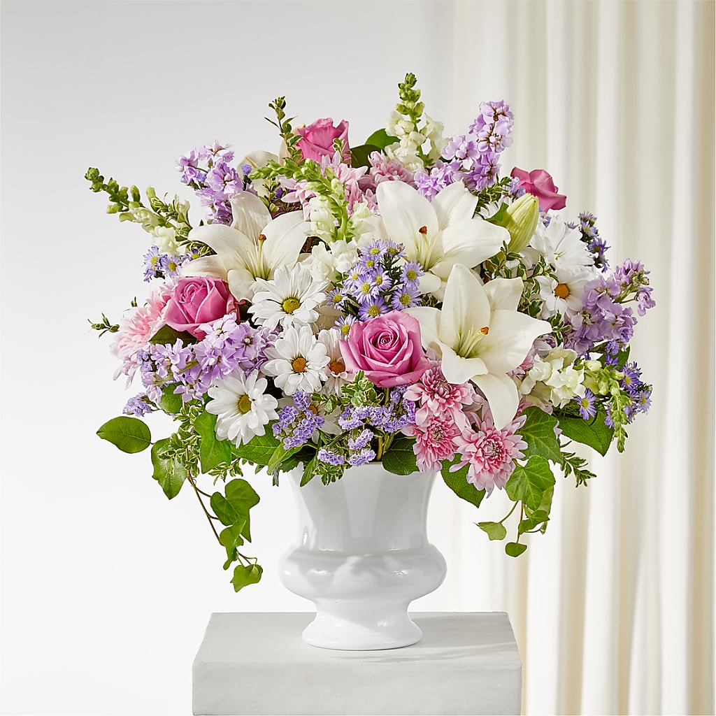 Remarkable Life Urn Arrangement – QUASTHOFF'S FLOWERS, River Grove IL