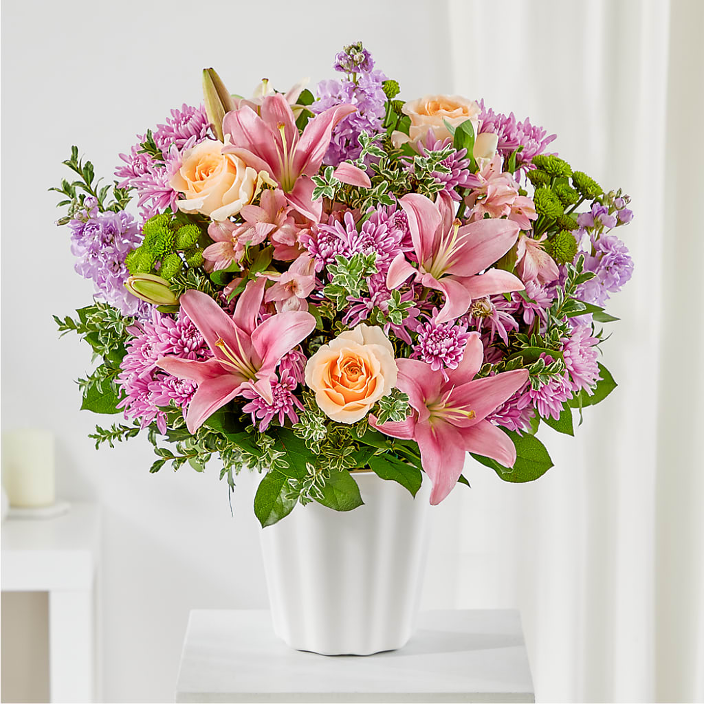 Supportive Embrace Tabletop Basket – QUASTHOFF'S FLOWERS, River Grove IL