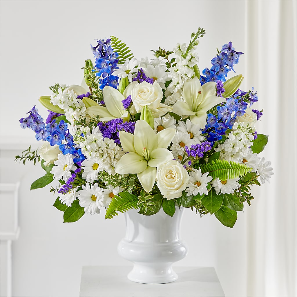 Expressions of Hope Urn Arrangement – QUASTHOFF'S FLOWERS, River Grove IL