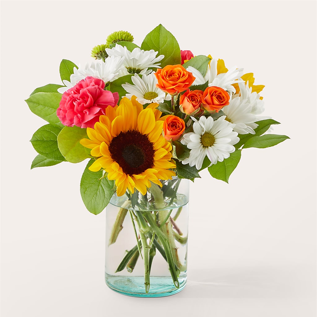Sun-drenched Blooms Bouquet – QUASTHOFF'S FLOWERS, River Grove IL