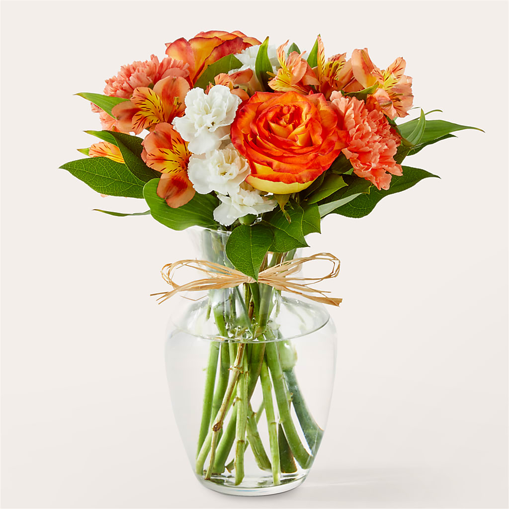 Apricot Glow Bouquet – QUASTHOFF'S FLOWERS, River Grove IL