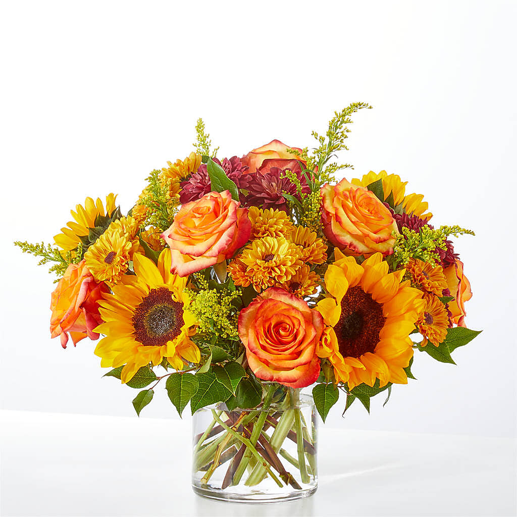Flannel Scarf Bouquet – QUASTHOFF'S FLOWERS, River Grove IL