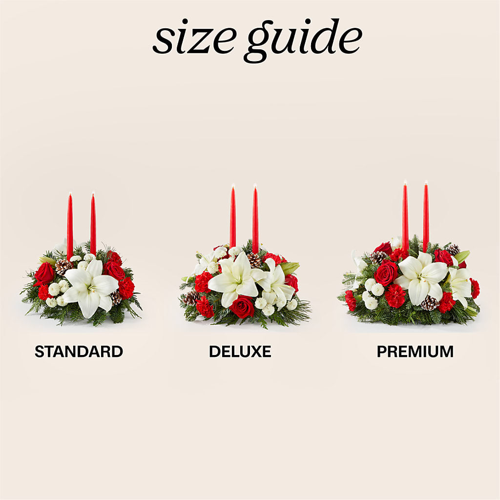 Seasonal Festivities Centerpiece – QUASTHOFF'S FLOWERS, River Grove IL