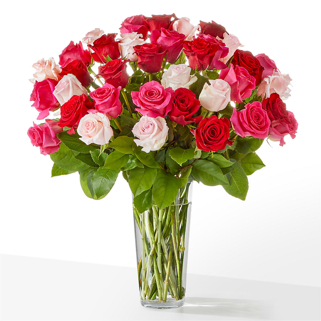 Charming Rose Bouquet – QUASTHOFF'S FLOWERS, River Grove IL