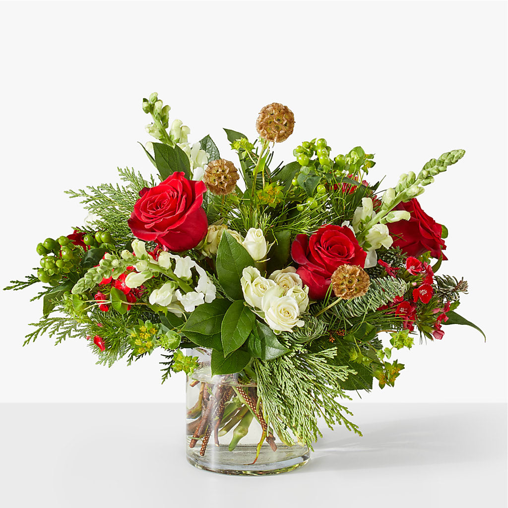 Deck the Halls Bouquet – QUASTHOFF'S FLOWERS, River Grove IL