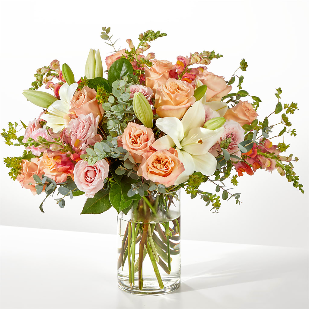 Grapefruit Splash Bouquet – QUASTHOFF'S FLOWERS, River Grove IL