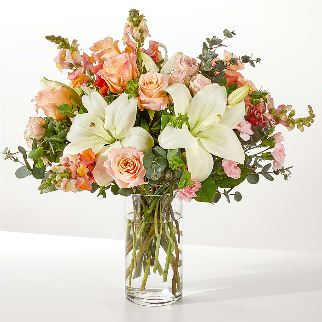 Grapefruit Splash Bouquet – QUASTHOFF'S FLOWERS, River Grove IL