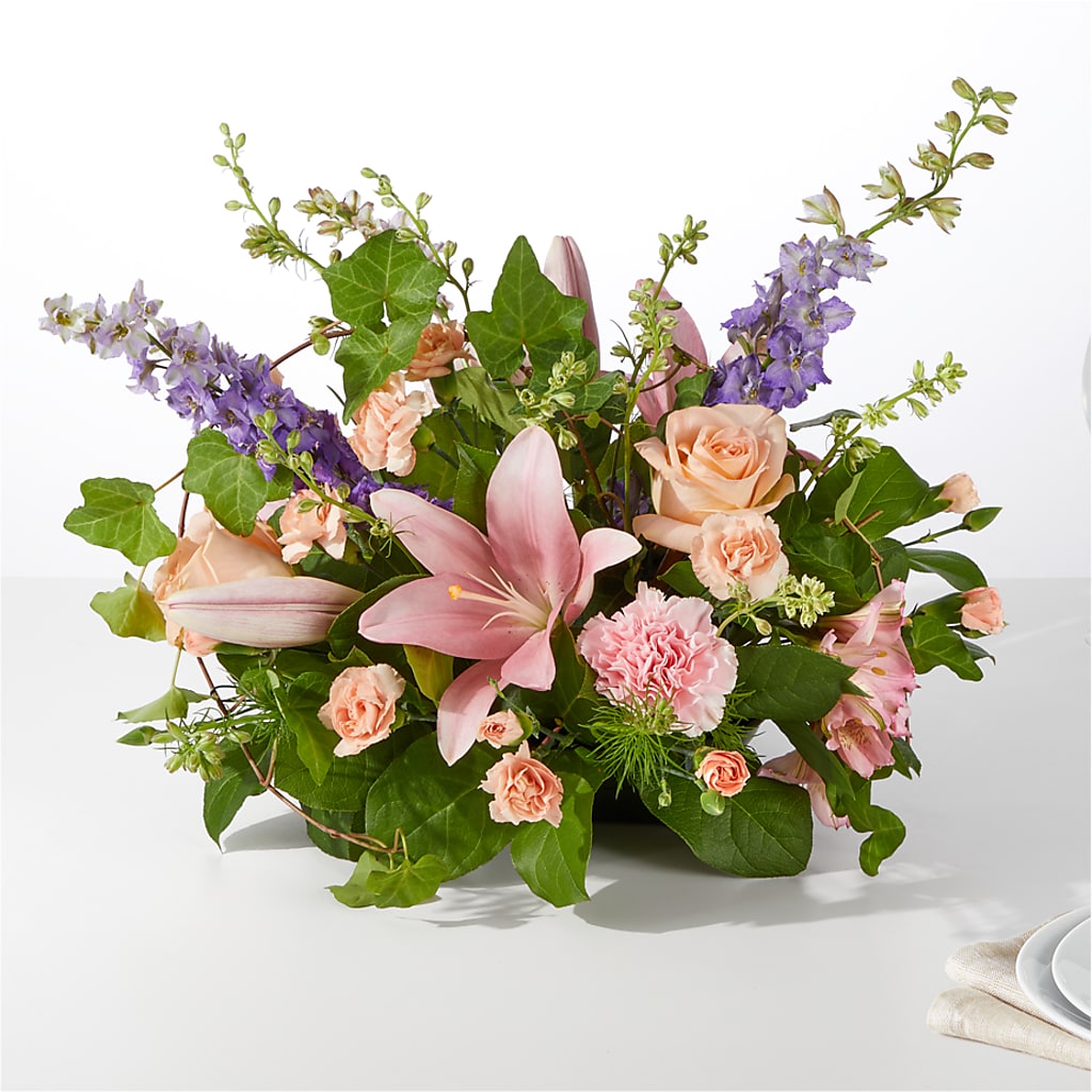 Blossom Time Centerpiece – QUASTHOFF'S FLOWERS, River Grove IL
