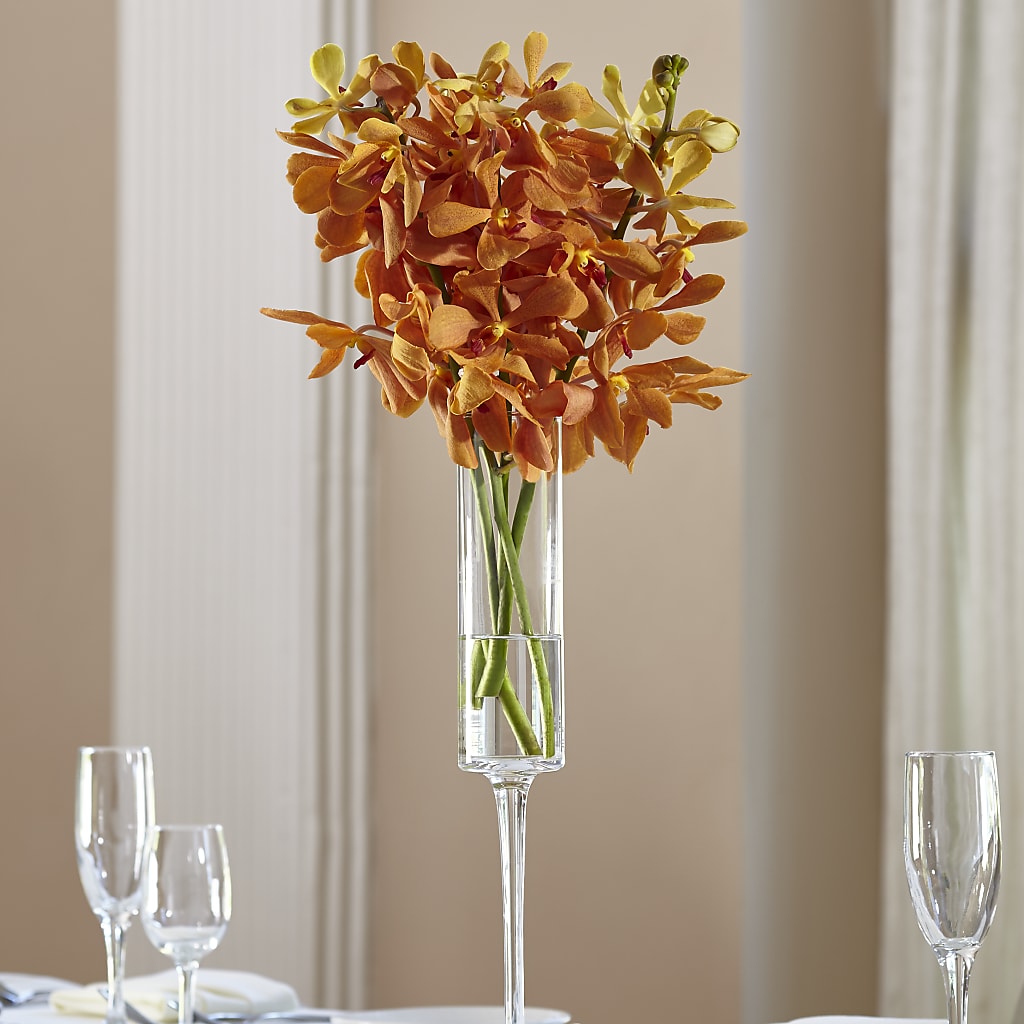 Orange Mokara Bouquet – QUASTHOFF'S FLOWERS, River Grove IL