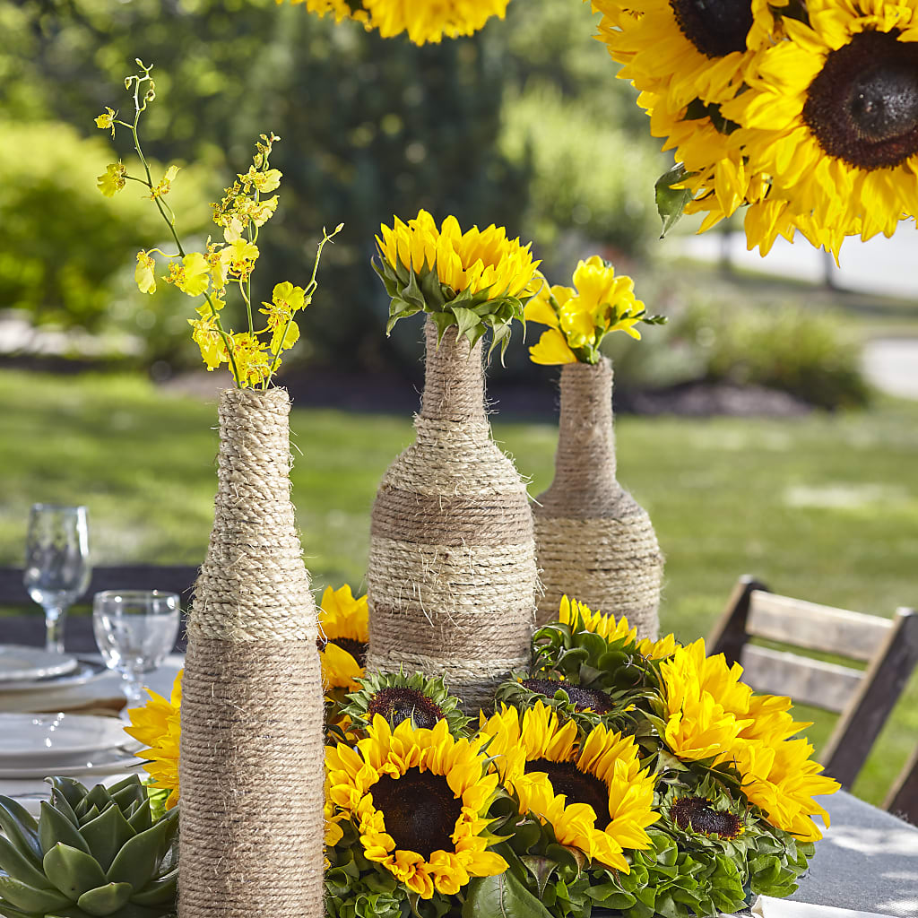 Sublime Garden Centerpiece – QUASTHOFF'S FLOWERS, River Grove IL