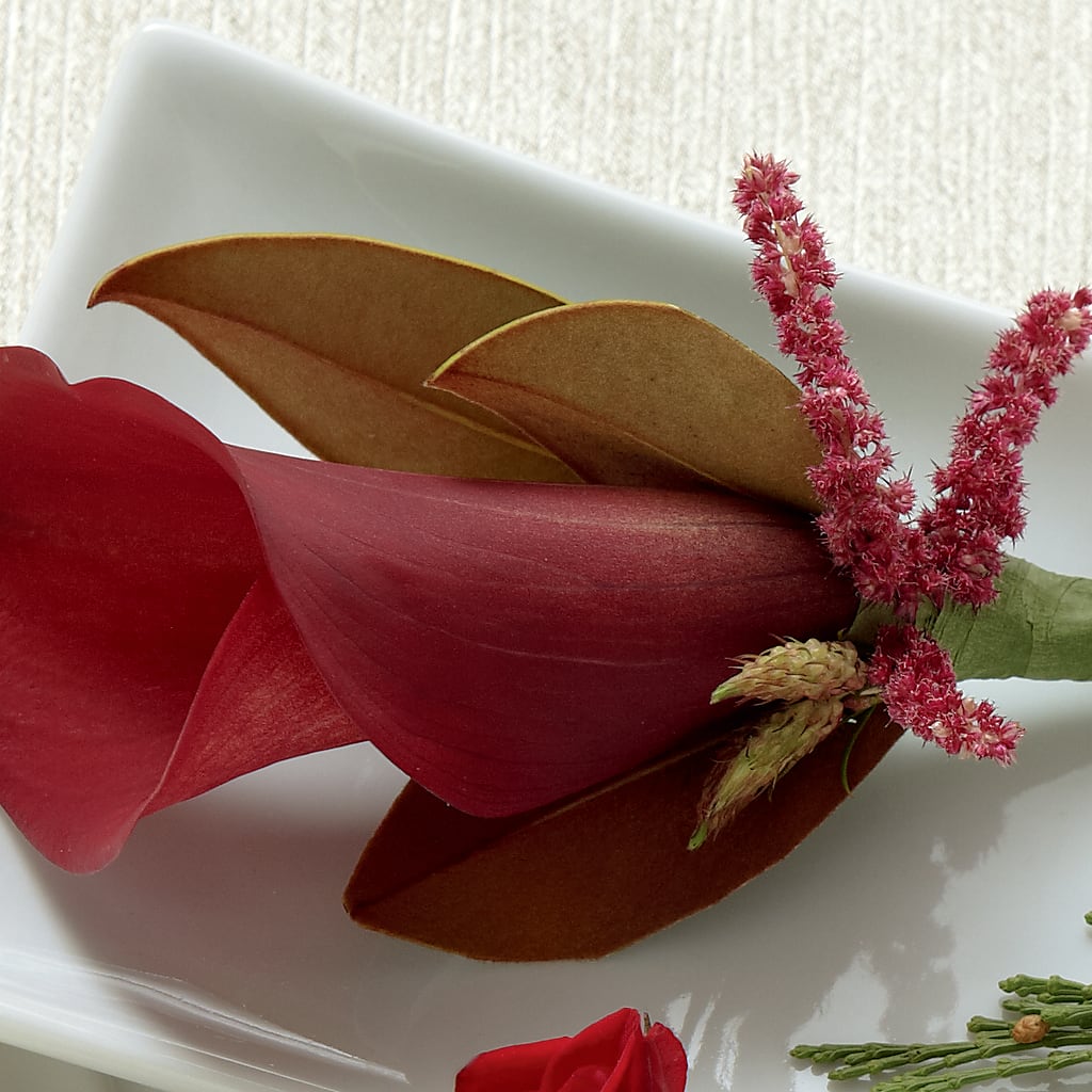 Red Calla Boutonniere – QUASTHOFF'S FLOWERS, River Grove IL