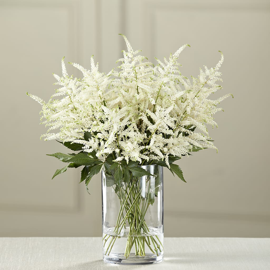 White Astilbe Bouquet – QUASTHOFF'S FLOWERS, River Grove IL