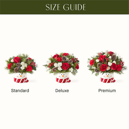 Jolly Snowman Bouquet – QUASTHOFF'S FLOWERS, River Grove IL