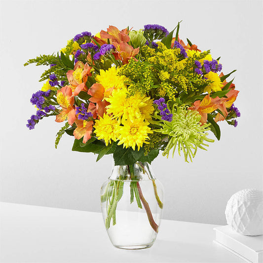 Marmalade Skies Bouquet – QUASTHOFF'S FLOWERS, River Grove IL