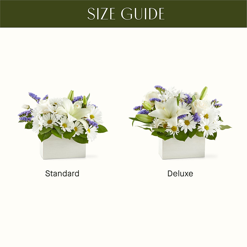 Beyond Blue Box Bouquet – QUASTHOFF'S FLOWERS, River Grove IL