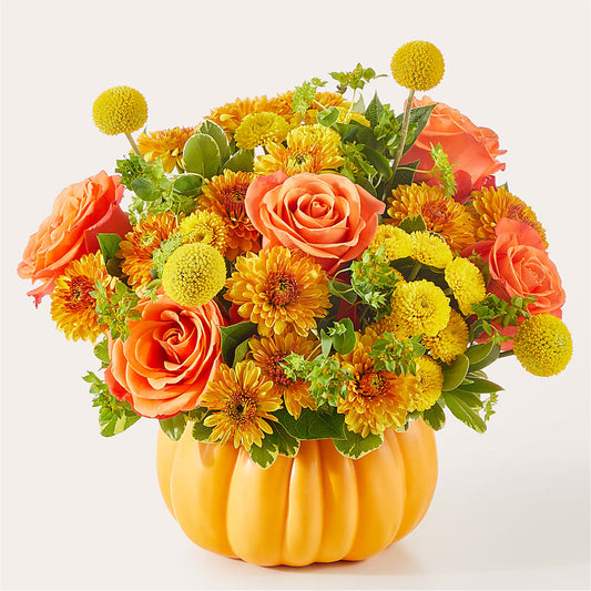 Gourdgeous Pumpkin – QUASTHOFF'S FLOWERS, River Grove IL