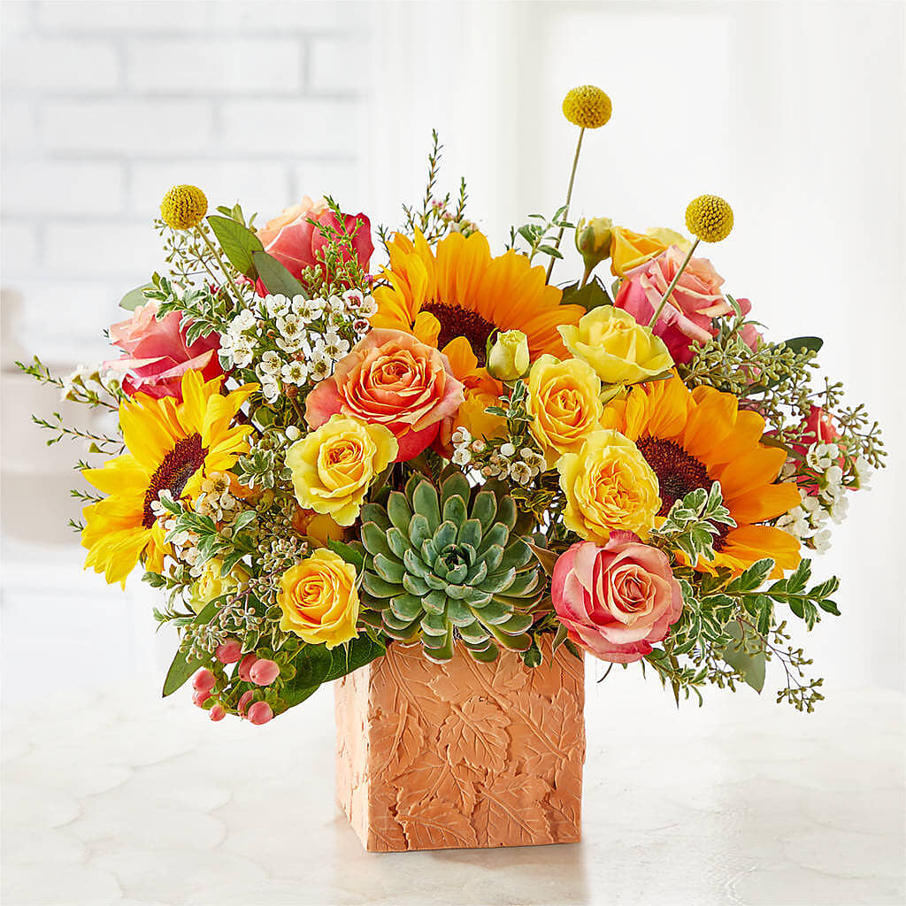 Sunflower Season Bouquet – QUASTHOFF'S FLOWERS, River Grove IL