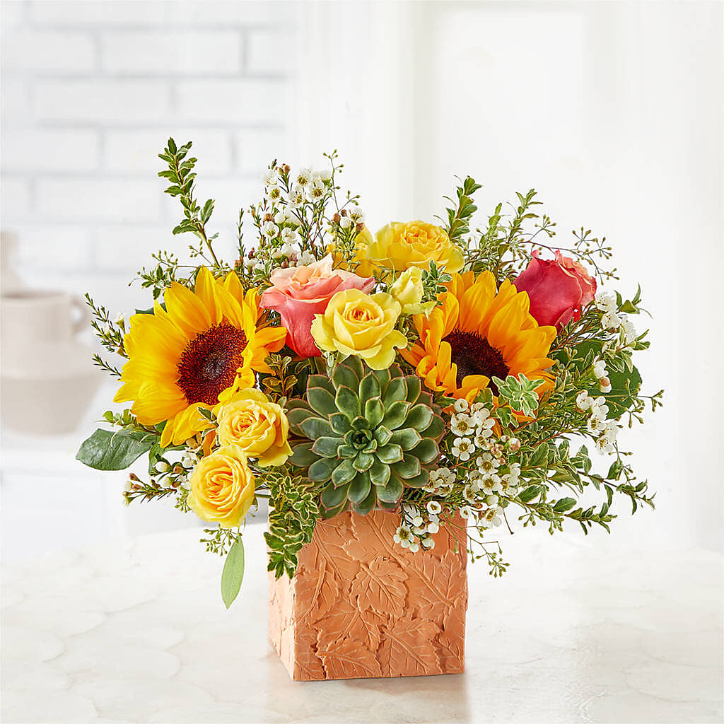 Sunflower Season Bouquet – QUASTHOFF'S FLOWERS, River Grove IL