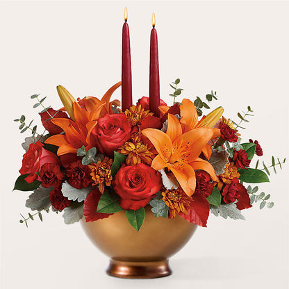 Fruits of Fall Centerpiece – QUASTHOFF'S FLOWERS, River Grove IL