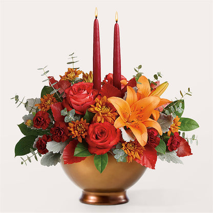 Fruits of Fall Centerpiece – QUASTHOFF'S FLOWERS, River Grove IL
