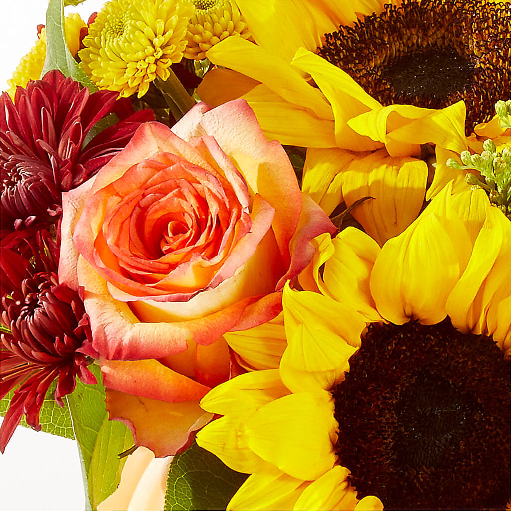 Golden Gourd Pumpkin Bouquet – QUASTHOFF'S FLOWERS, River Grove IL