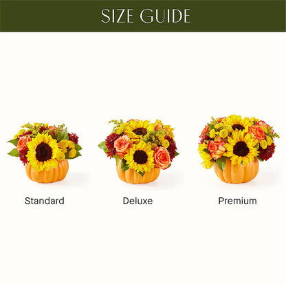 Golden Gourd Pumpkin Bouquet – QUASTHOFF'S FLOWERS, River Grove IL