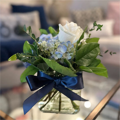 Sky Blue Delight Bouquet – QUASTHOFF'S FLOWERS, River Grove IL