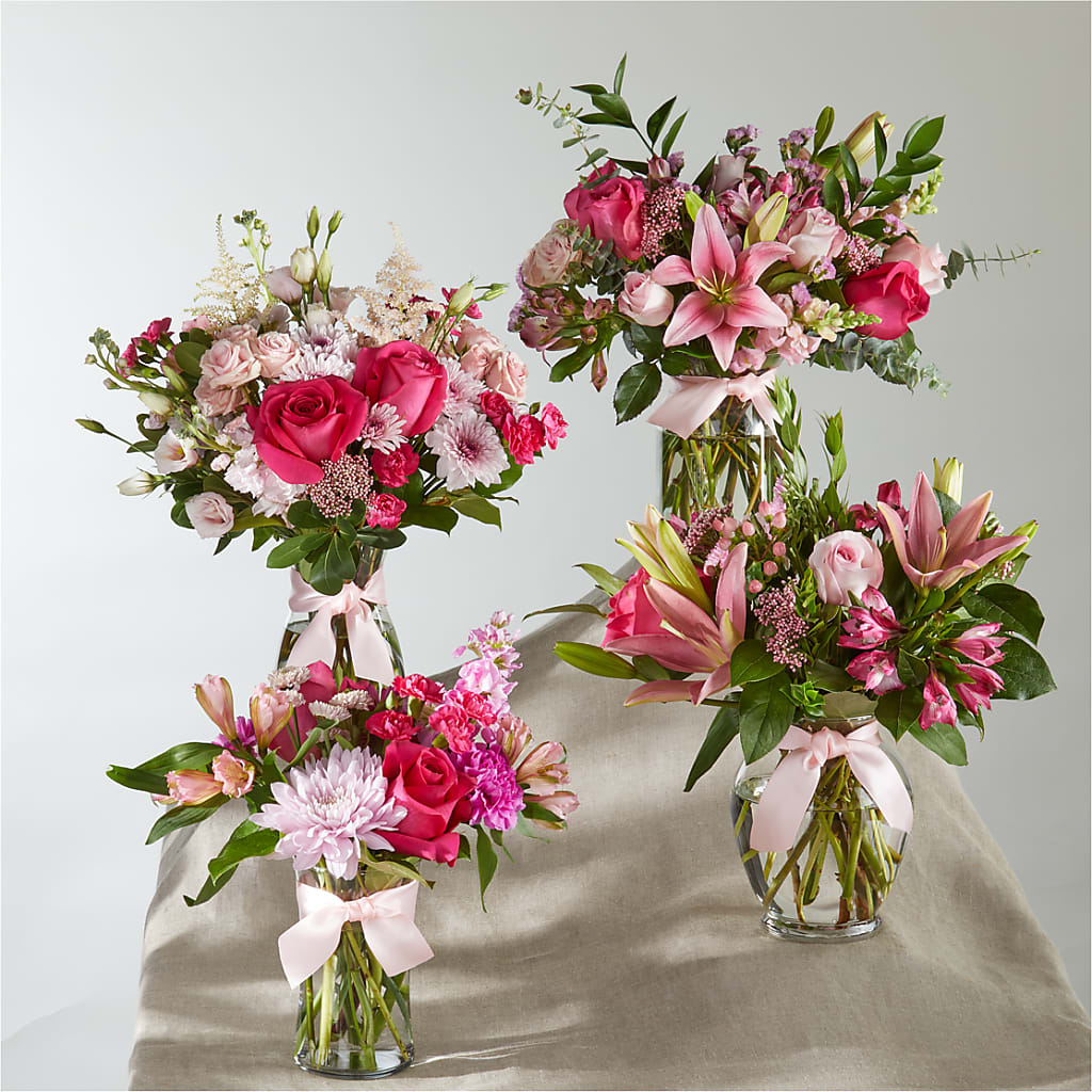 Pink Ribbon - A Florist Original – QUASTHOFF'S FLOWERS, River Grove IL
