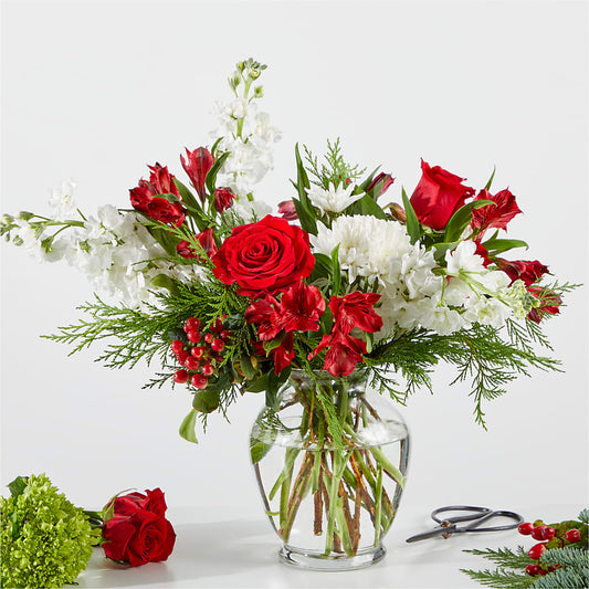 Merry Moment Bouquet – A Florist Original – QUASTHOFF'S FLOWERS, River Grove IL