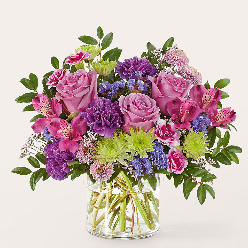 Glass Half Full Bouquet – QUASTHOFF'S FLOWERS, River Grove IL