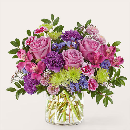 Glass Half Full Bouquet – QUASTHOFF'S FLOWERS, River Grove IL