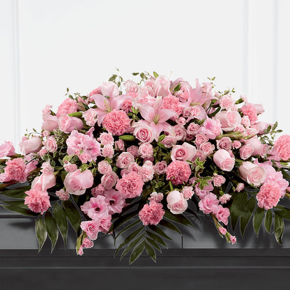 Garden of Comfort Casket Spray (Standard) – QUASTHOFF'S FLOWERS, River Grove IL